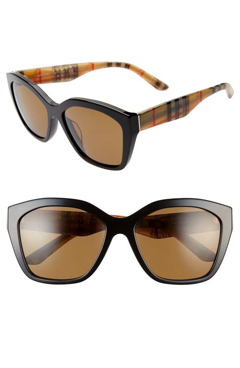 burberry 57mm retro sunglasses